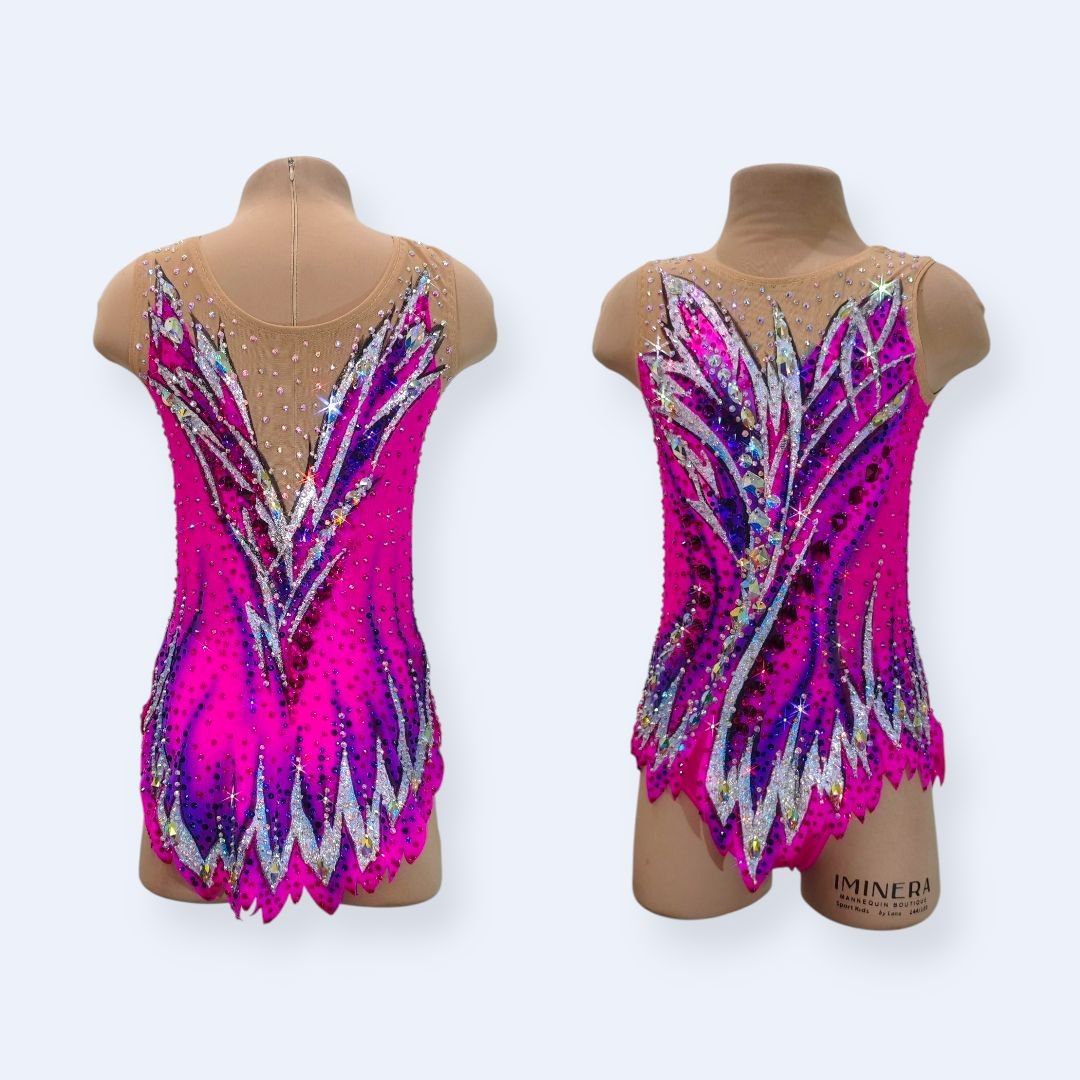 New author’s leotard “Pink Supernova” 130–140