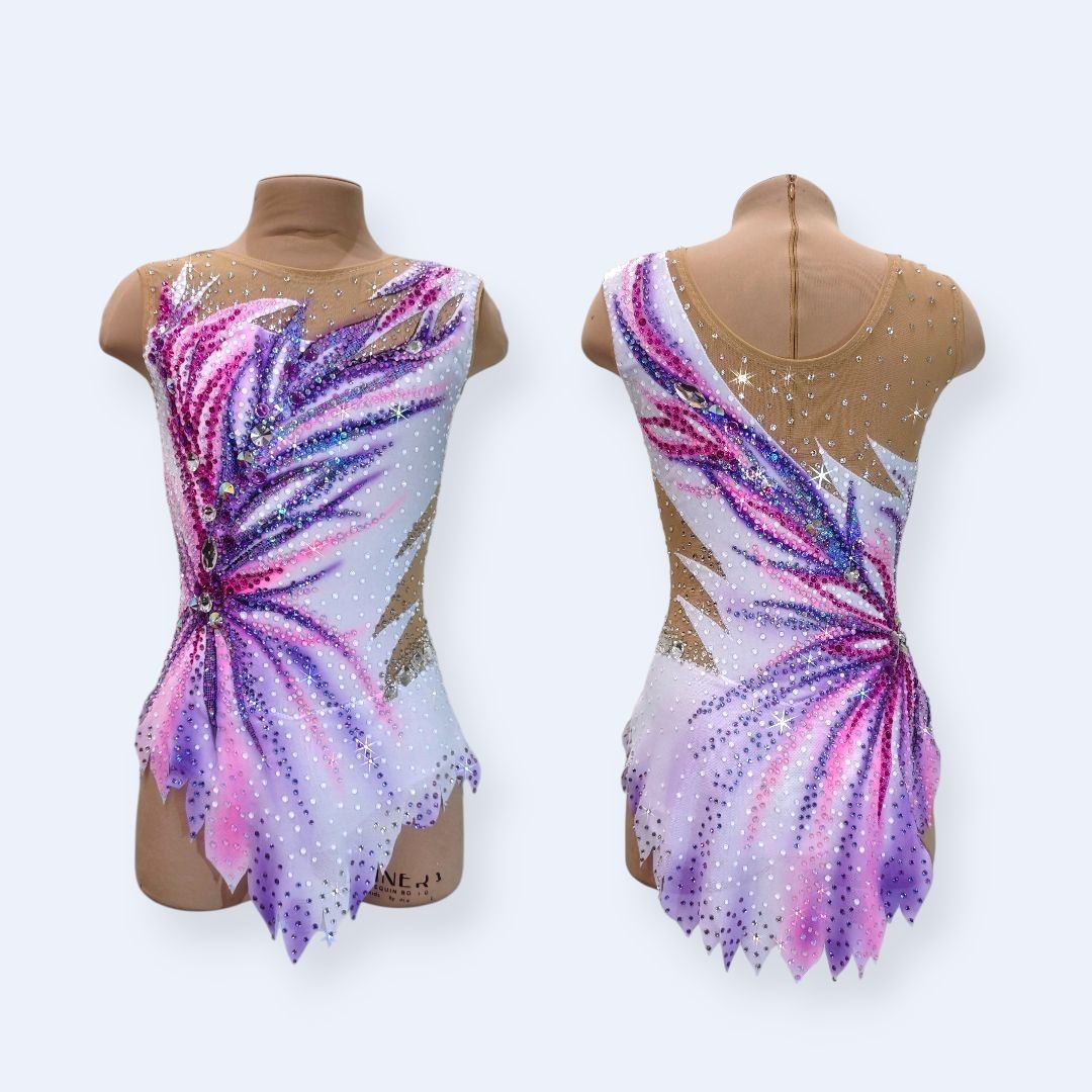 New author's leotard «Mystic Blossom» for height 150-155
