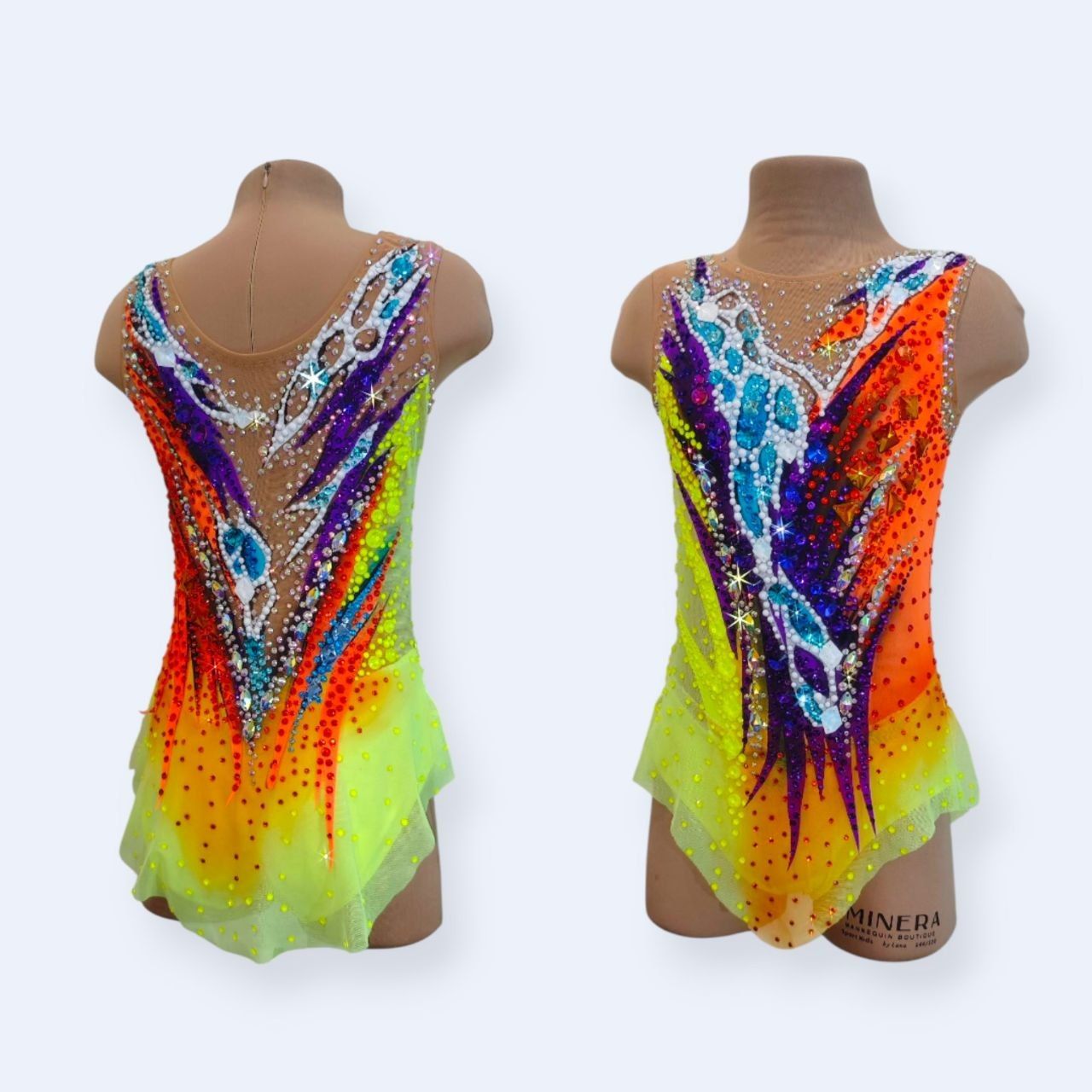 New author’s leotard “Solar Flame” 125–130