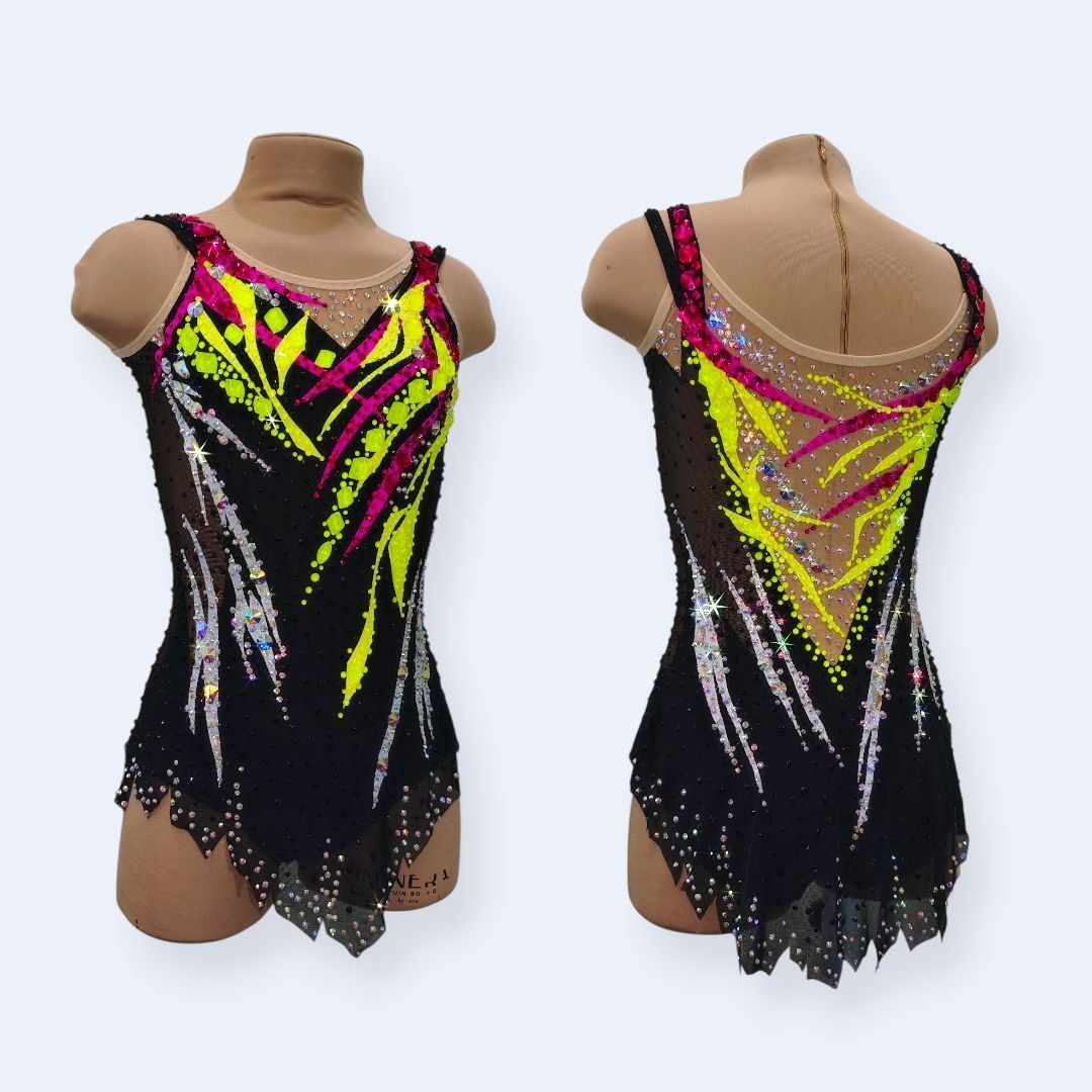 New author’s leotard “Electric Pulse” 130–140