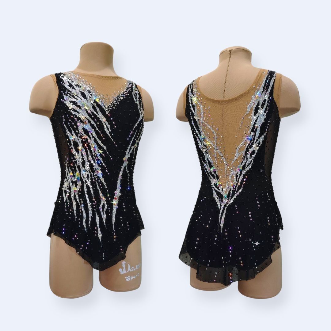 New author’s leotard “Crystal Noir” 160-165