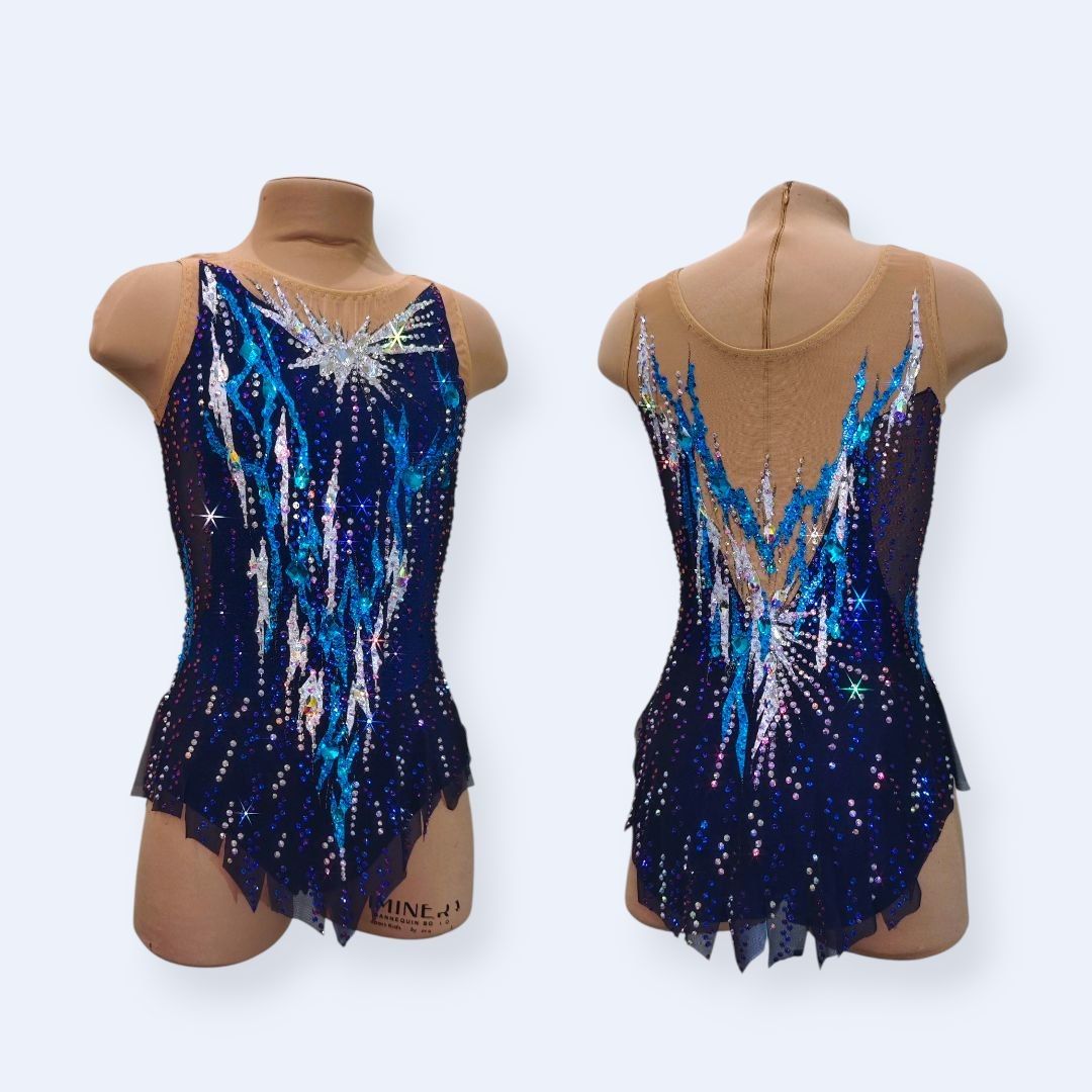 New author’s leotard “Ice Symphony” 145–150